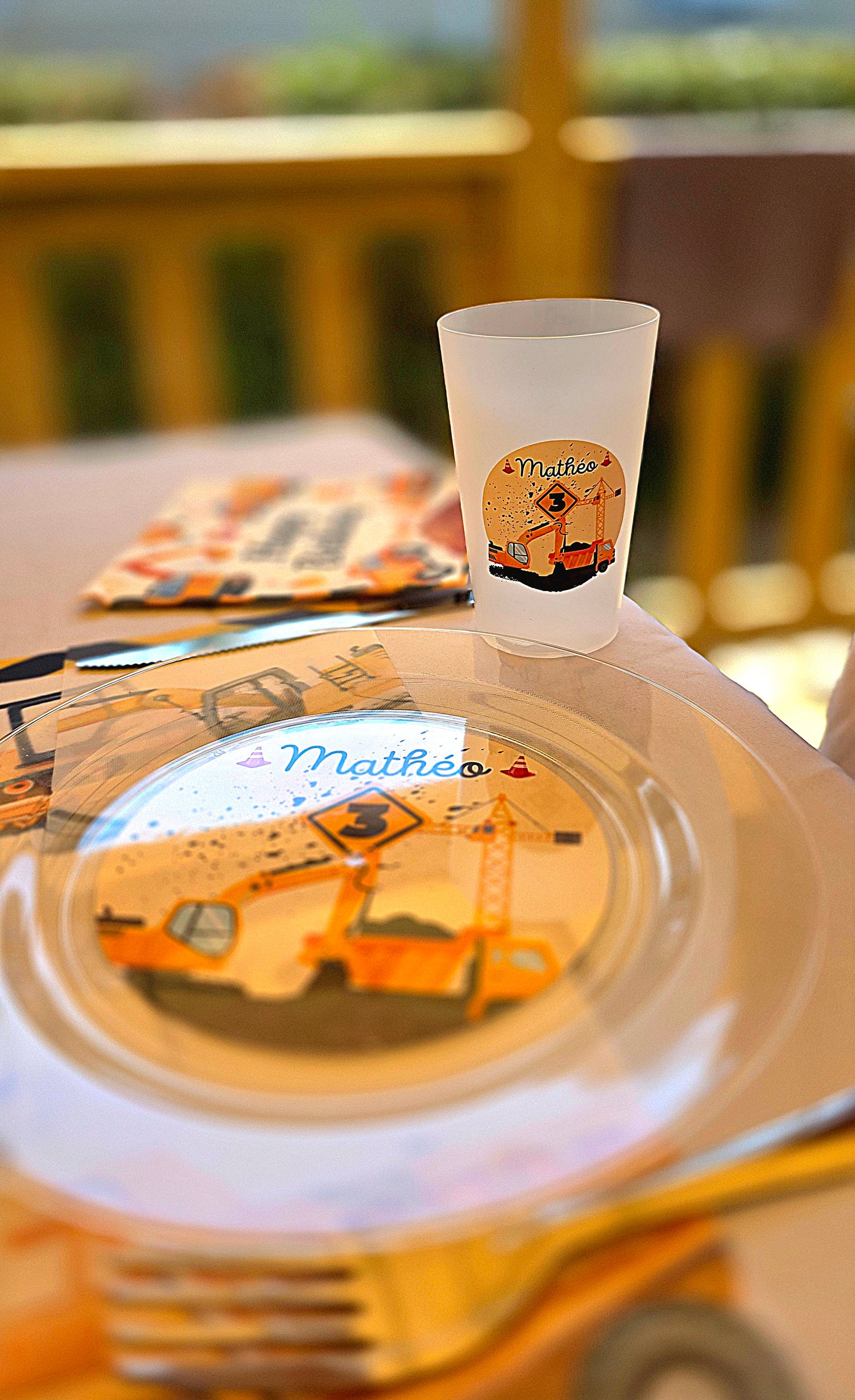Assiette personnalisée - Mariage, Baptême, Anniversaire, EVJF...